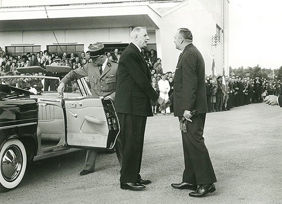 Visite de Charles de Gaulle