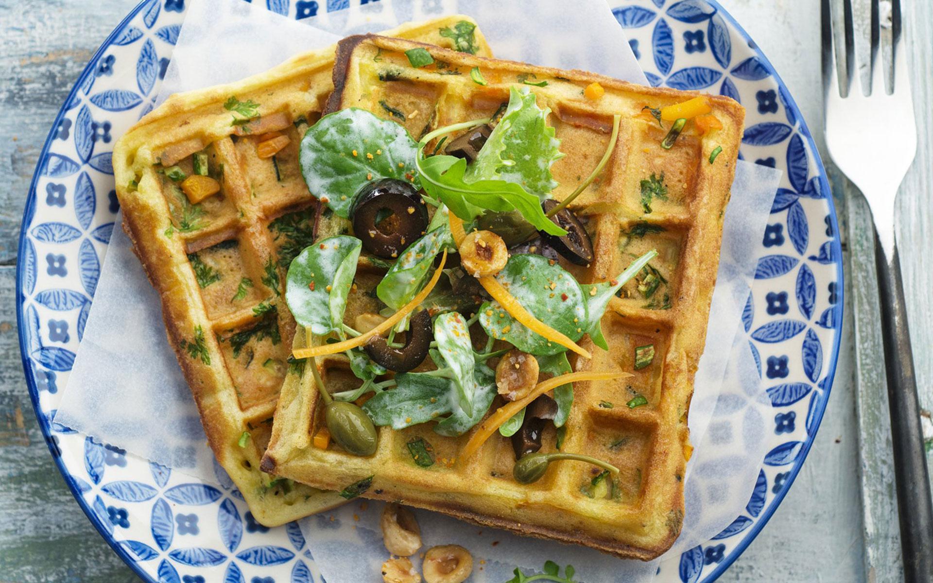 Gaufres Salees Carottes Courgettes Recettes De Tous Les Jours