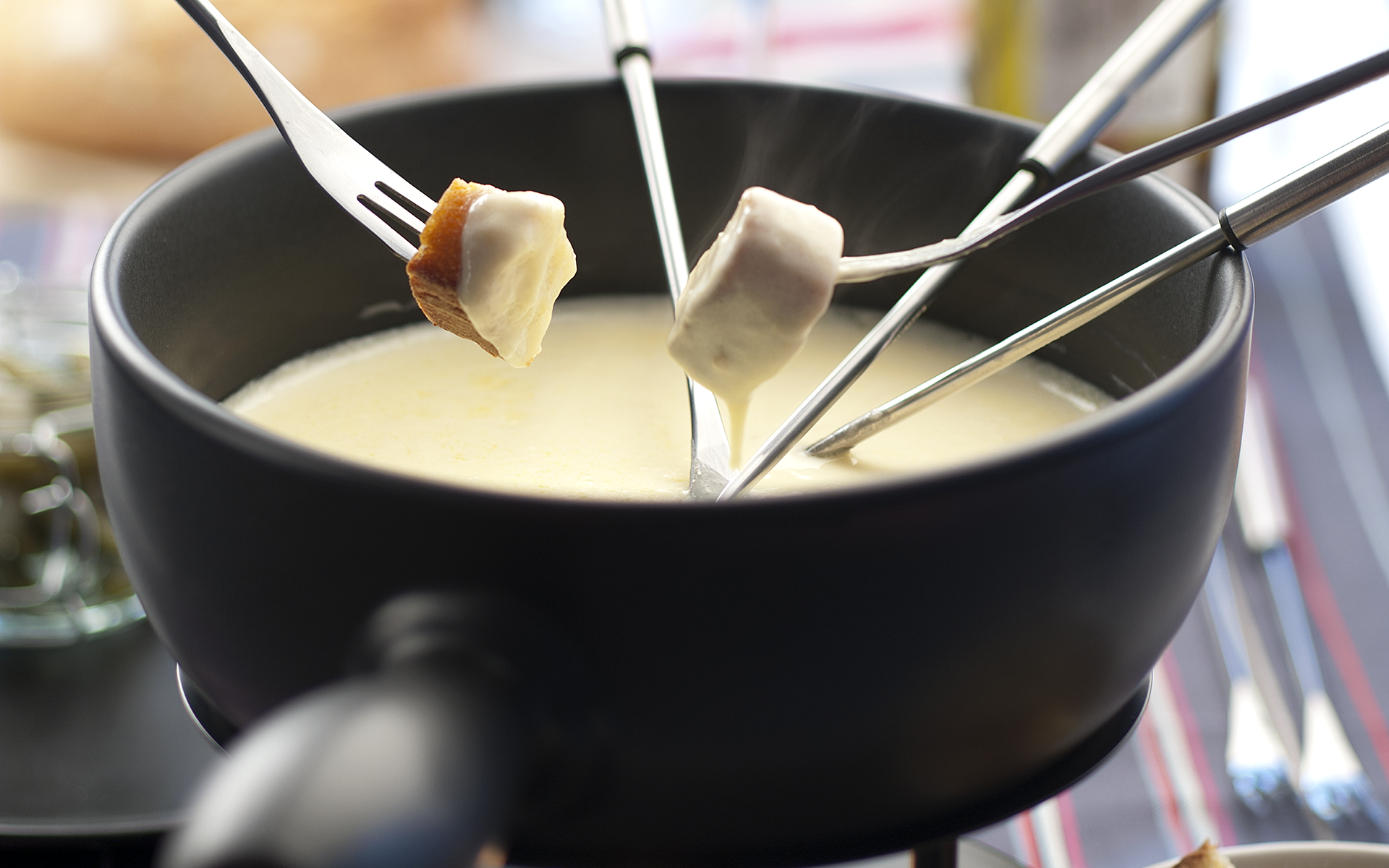 Fondue légère au fromage Recettes de tous les jours Elle Vire