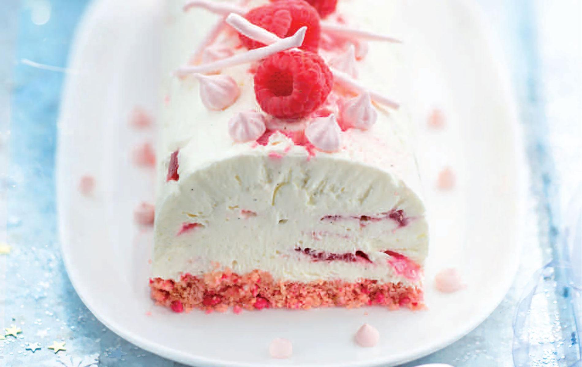 Buche Glacee Framboises Et Meringues Recettes Pour Epater Les