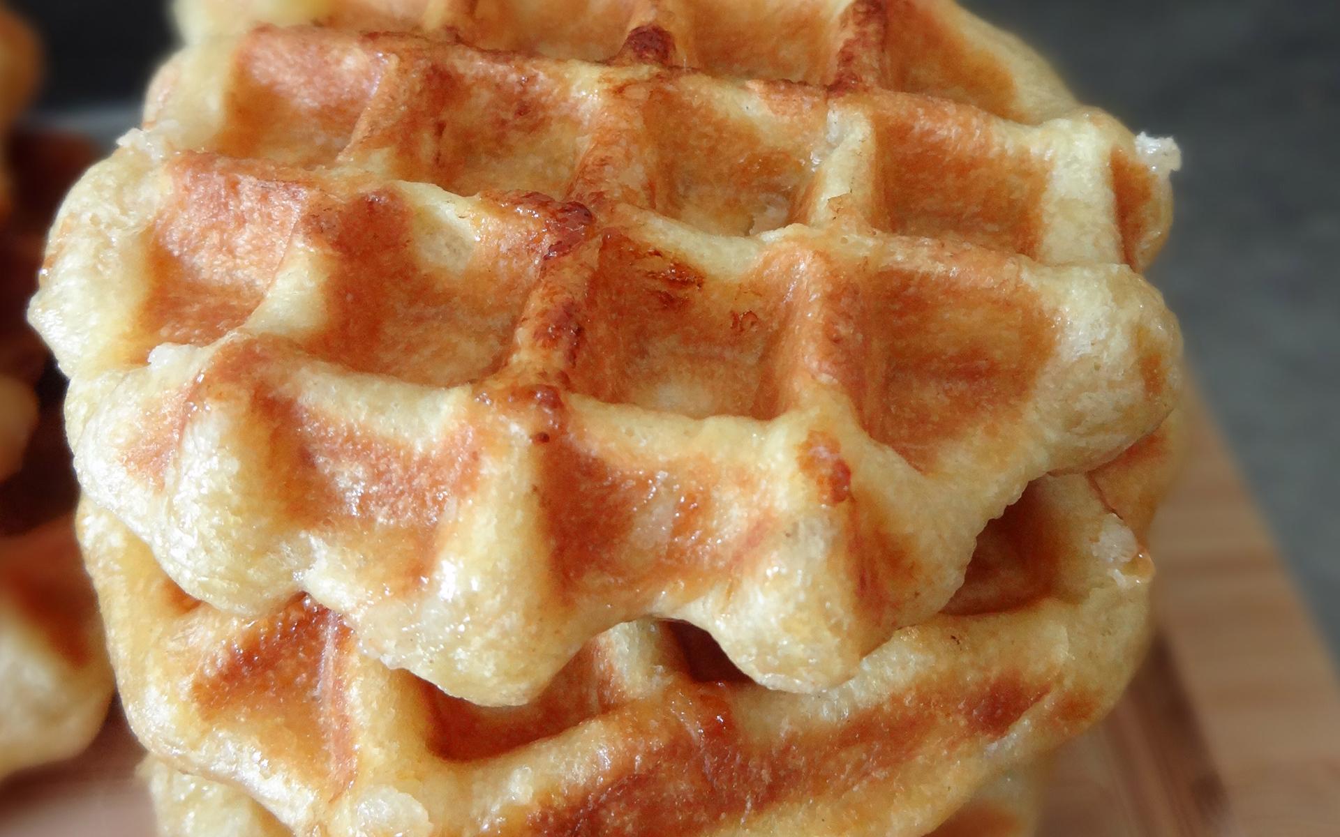 Gaufres Liegeoises Et Creme Chantilly Maison Recettes De Tous Les Jours Elle Vire