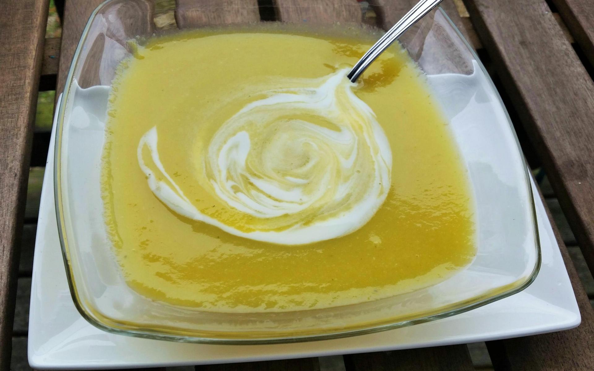 Soupe choux potiron sales