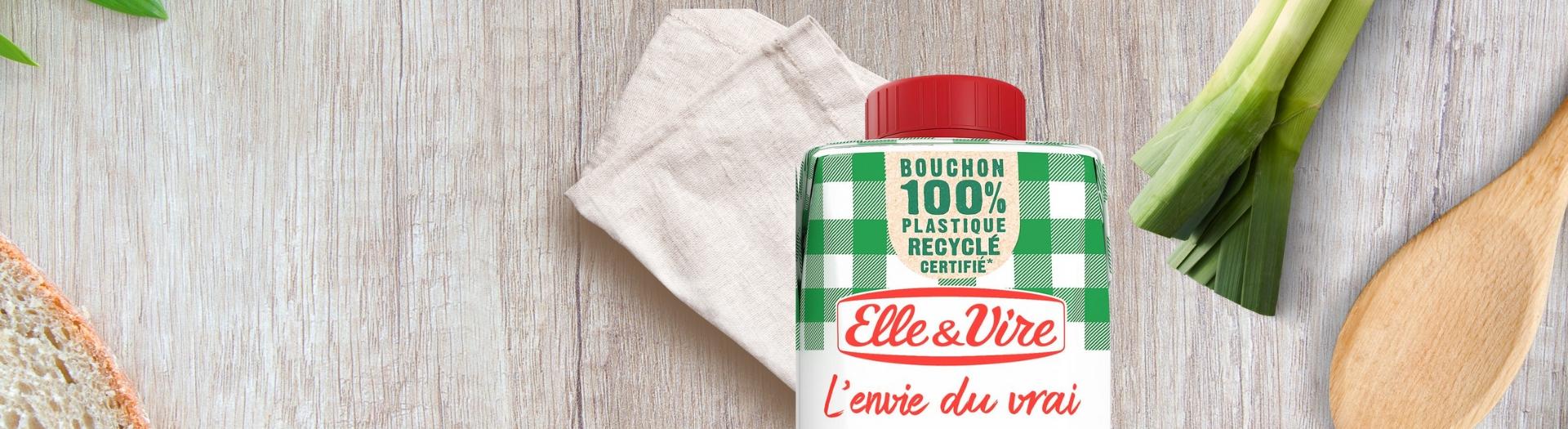 Elle & Vire passe aux bouchons recyclés