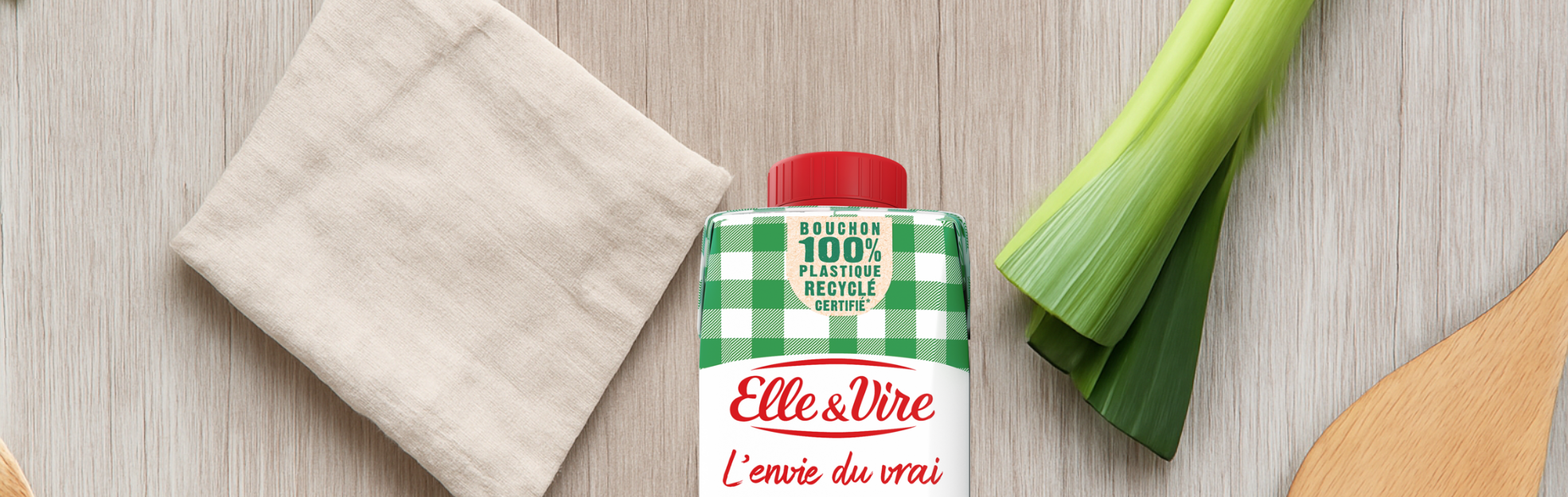 Elle & Vire passe aux bouchons recyclés