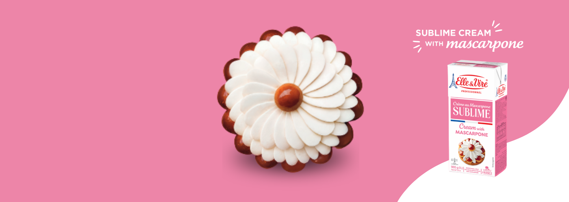 DISCOVER OUR SUBLIME CREAM WITH MASCARPONE