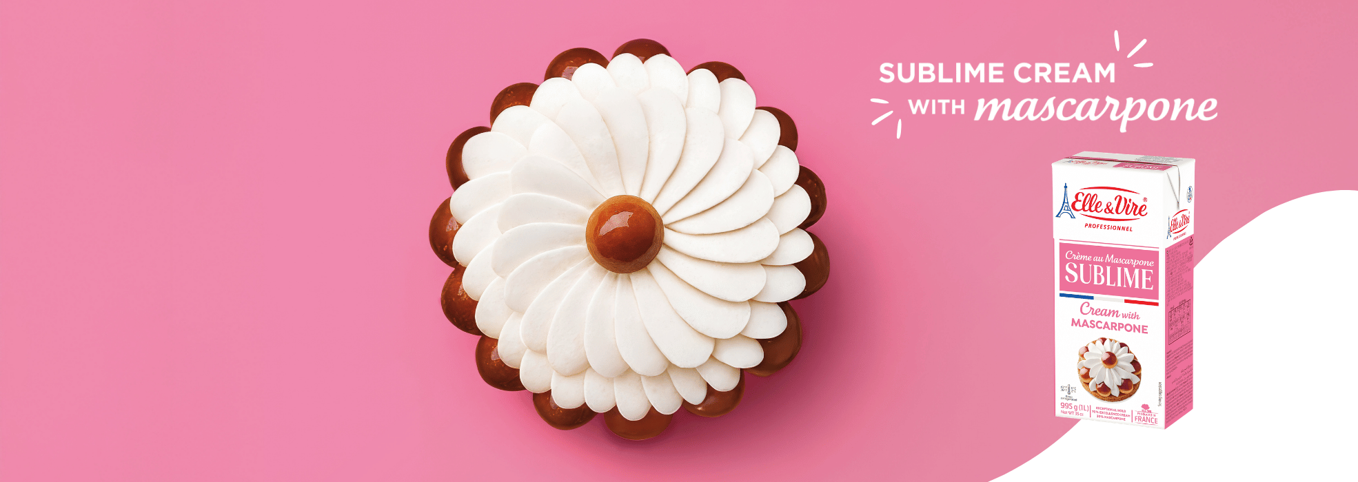 DÉCOUVREZ NOTRE SUBLIME CRÈME AU MASCARPONE