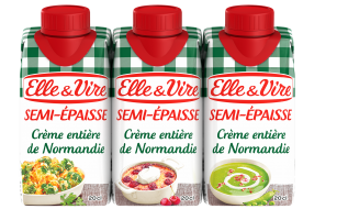 La Crème entière semi-épaisse de Normandie