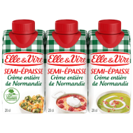 La Crème entière semi-épaisse de Normandie