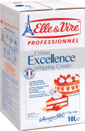 Excellence whipping cream 35% fat 10 Litres