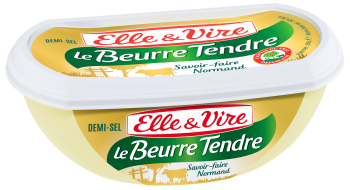 Le Beurre Tendre Barquette demi-sel