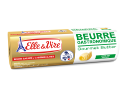 Elle & Vire gourmet butter 80% fat salted