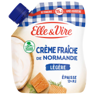 La Crème légère épaisse en poche de Normandie