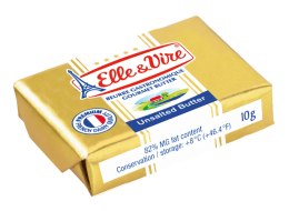 Elle & Vire Micro-portions unsalted Gourmet butter 82% fat