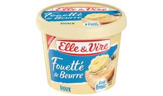 Fouetté de beurre doux