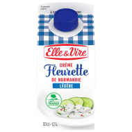 La Crème Fleurette légère de Normandie