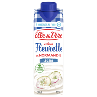 La Crème Fleurette légère de Normandie