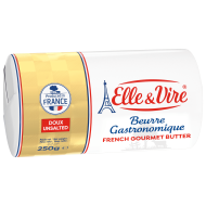 Elle & Vire gourmet butter 82% fat