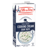 Cooking cream sour taste