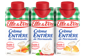 Elle & Vire la Crème à Fouetter et Mascarpone, 330ml : : Epicerie