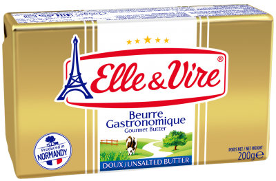 Beurre Gastronomique doux - Le beurre gastronomique - Elle & Vire