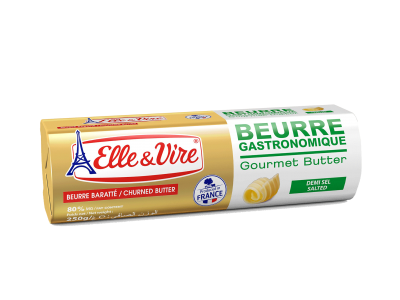 Le Beurre de Condé-sur-Vire demi-sel - Le beurre - Elle & Vire