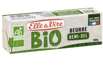 Beurre Bio Demi-sel - Le beurre - Elle & Vire
