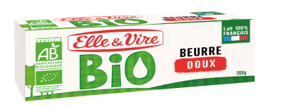 Beurre bio barquette doux - Les classiques - Elle & Vire