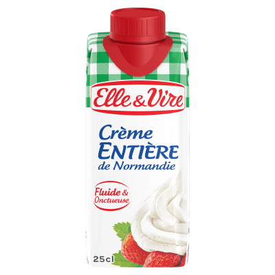 La Crème Fleurette entière de Normandie - La crème - Elle & Vire