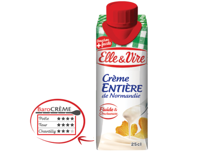 La Creme Entiere De Normandie Les Longues Conservations Uht Elle Vire