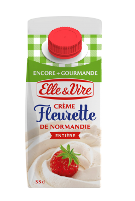 La Creme Fleurette Entiere De Normandie Au Frais Elle Vire