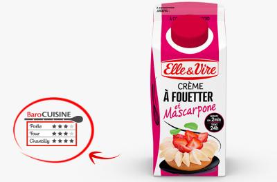 La Creme A Fouetter Et Mascarpone Au Frais Elle Vire