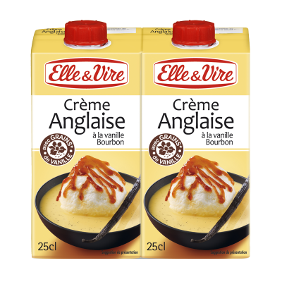 La Creme Anglaise Uht Les Aides Culinaires Sucrees Elle Vire