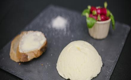 Beurre fait maison à base de crème fouettée