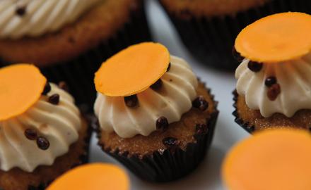 Salted butter caramel / coffee cupcakes