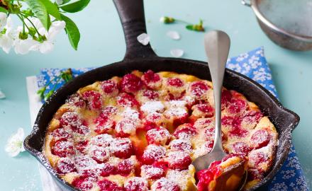 Clafoutis aux cerises Burlat