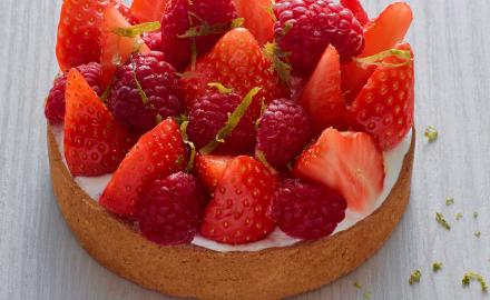 Tartelette aux fruits rouges