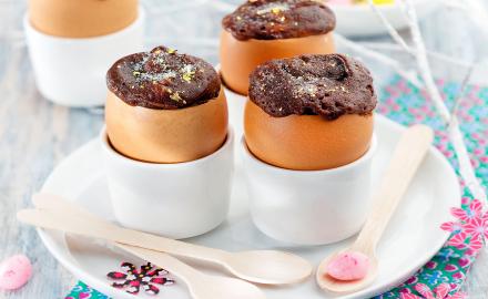 Oeufs moelleux au chocolat