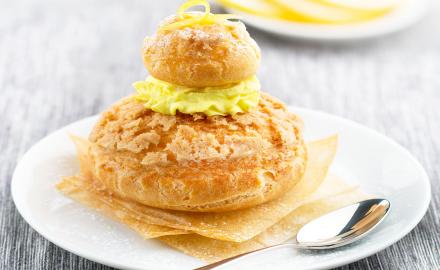 Religieuse tout citron