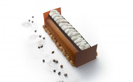 Bûche cappuccino