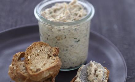 Mousse de sardine au Carré Frais