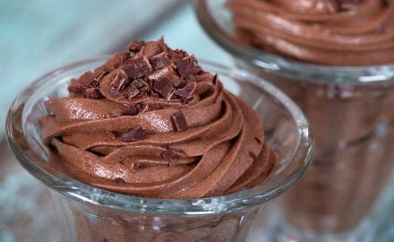 Mousse au chocolat au lait