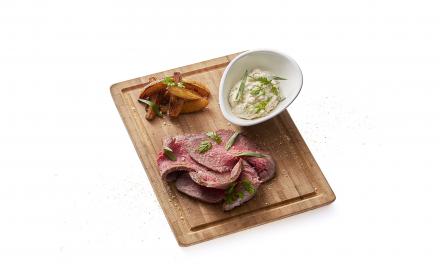 Roast-beef, Béarnaise-style Sublime sauce