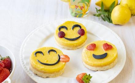 Petits sablés en forme d’emoji