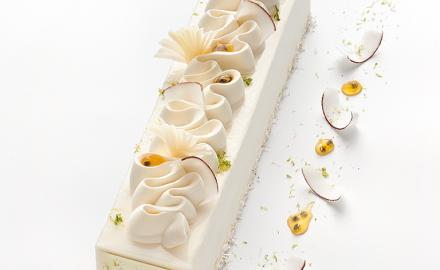 Bûche Pina Colada