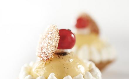 Raspberry and Redcurrant Tartlet