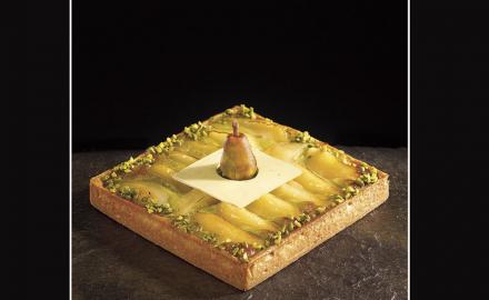 BOURDALOU PISTACHIO TART