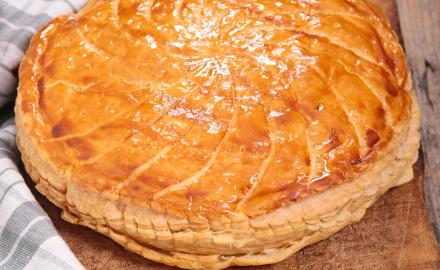 Galette des rois à l'eau de rose