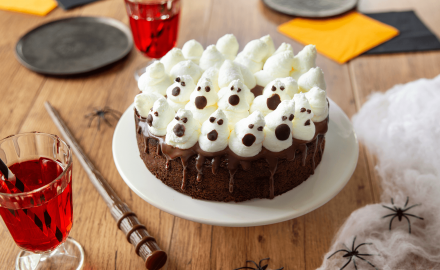 Gâteau fantôme au chocolat