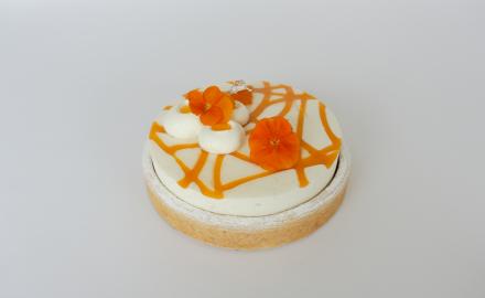 Entremet cheesecake sans cuisson aux abricots