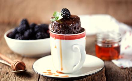 Mug cake au chocolat